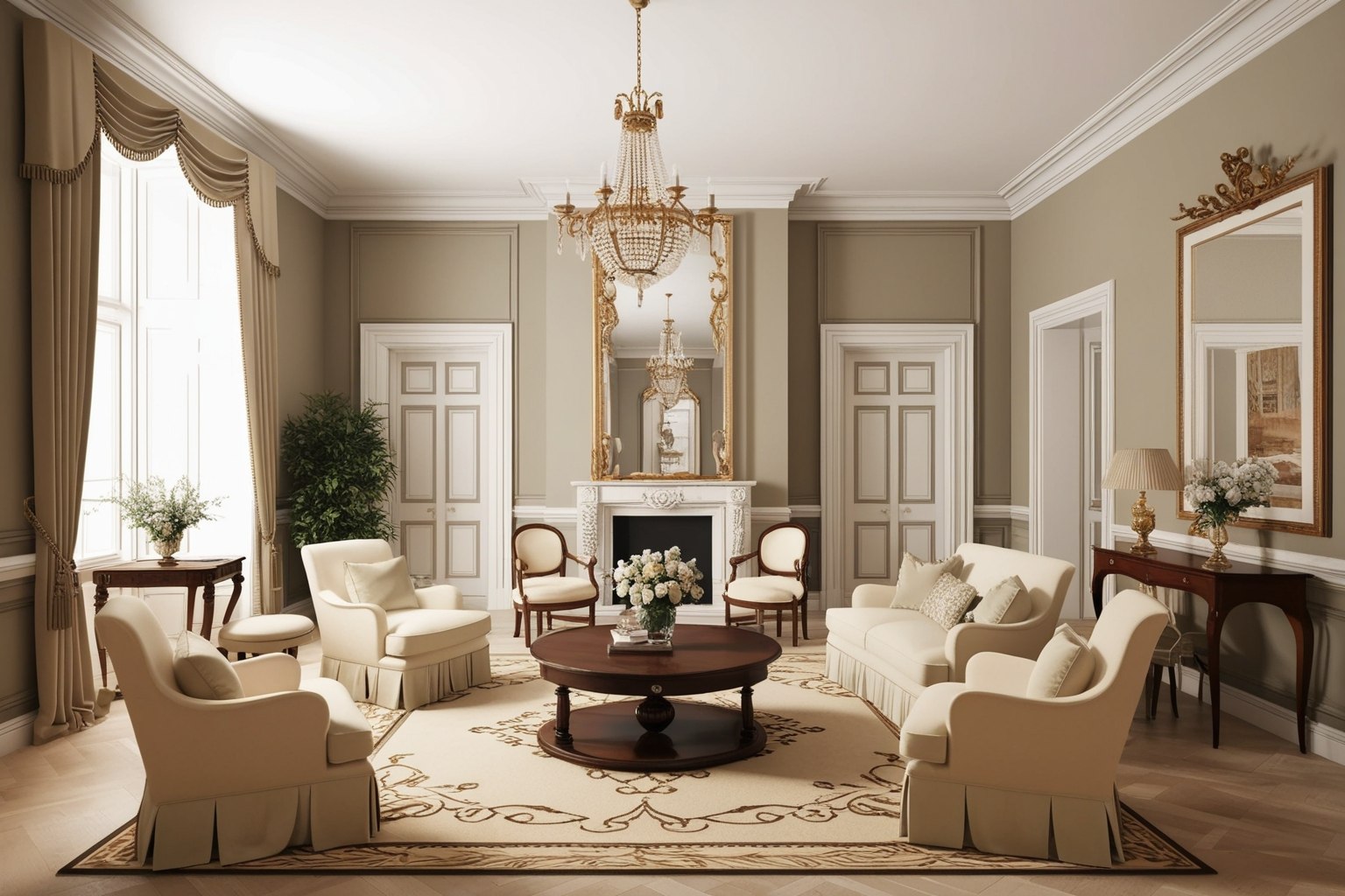 
Classic Style Interior Design – Key Features, Trends, and Ideas for Your Space | Paintit.ai
 - 1