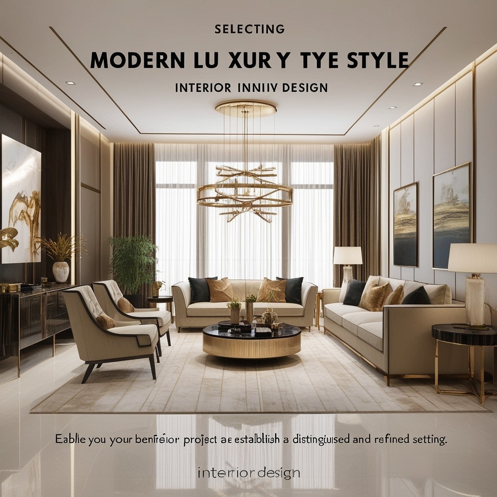 Modern Luxury Style Interior Design – Creative Ideas & Expert Tips | Paintit.ai - 2