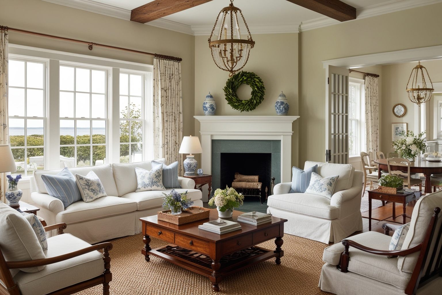 
New England Interior Design Style – Key Features, Trends, and Ideas for Your Space | Paintit.ai
 - 1