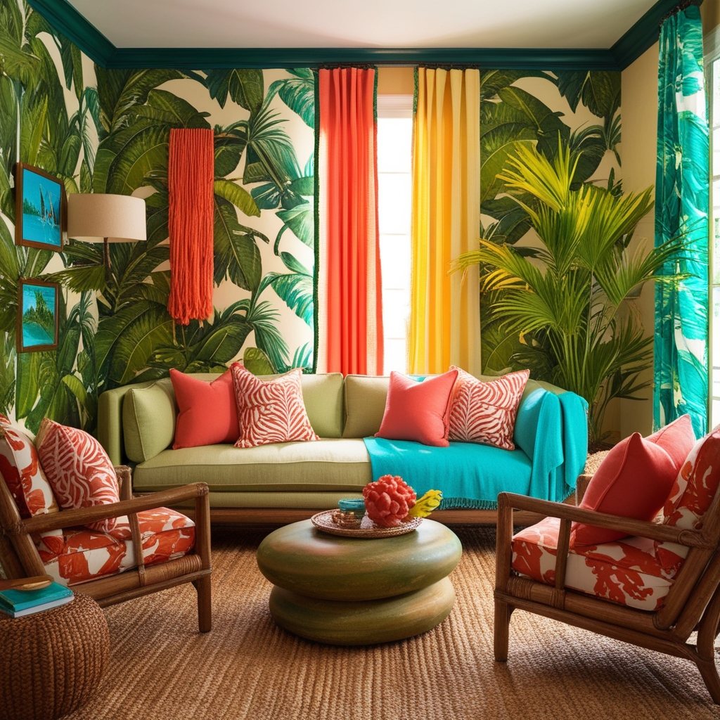 
Tropical Style Interior Design – Key Features, Trends, and Ideas for Your Space | Paintit.ai
 - 4